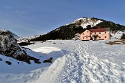 Sulle nevi del Rif. Gherardi (1650 m) e dell’ex-rif. C. Battisti (1670 m) ai Piani d’Alben l’8 febbraio 2019- FOTOGALLERY